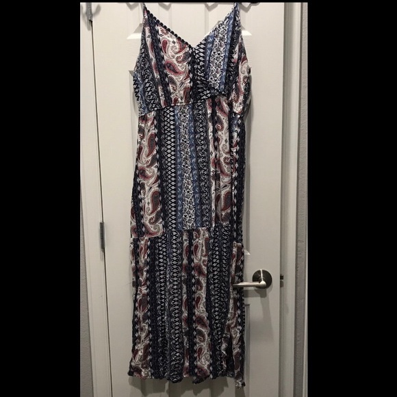 New Look Dresses & Skirts - Plus Multi-color Maxi Dress SZ 2X